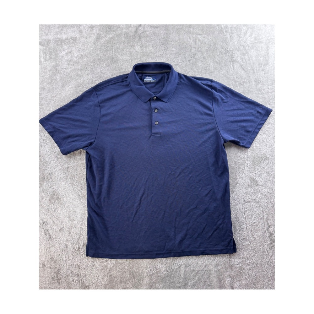 Ben Hogan Performance Polo Shirt‎ Mens XL Blue Short Sleeve Golf Casual Top